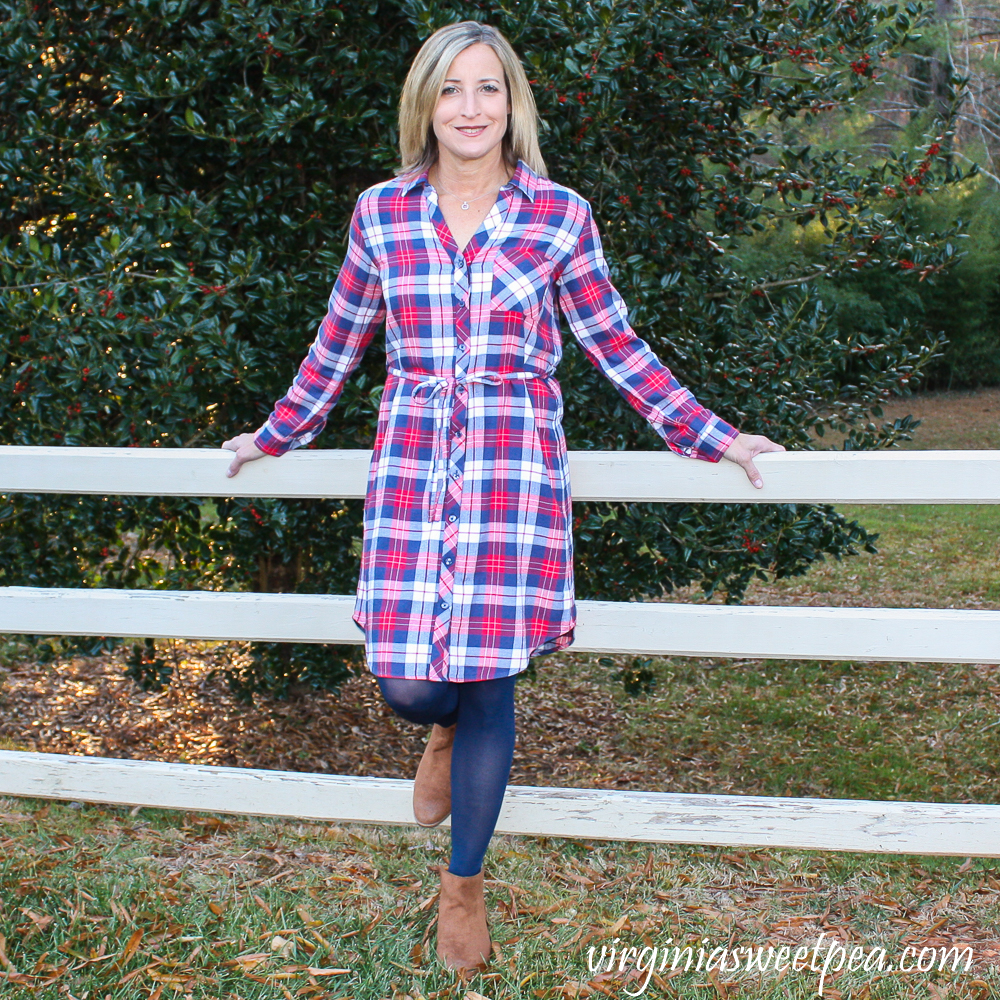 Stitch Fix Review for December 2019 - Market & Spruce Izara Shirt Dress