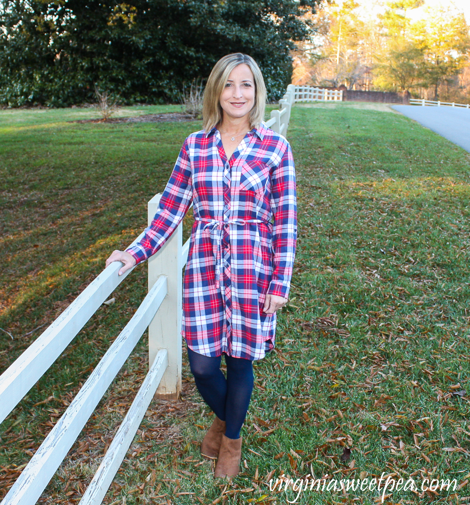 Stitch Fix Review for December 2019 - Market & Spruce Izara Shirt Dress