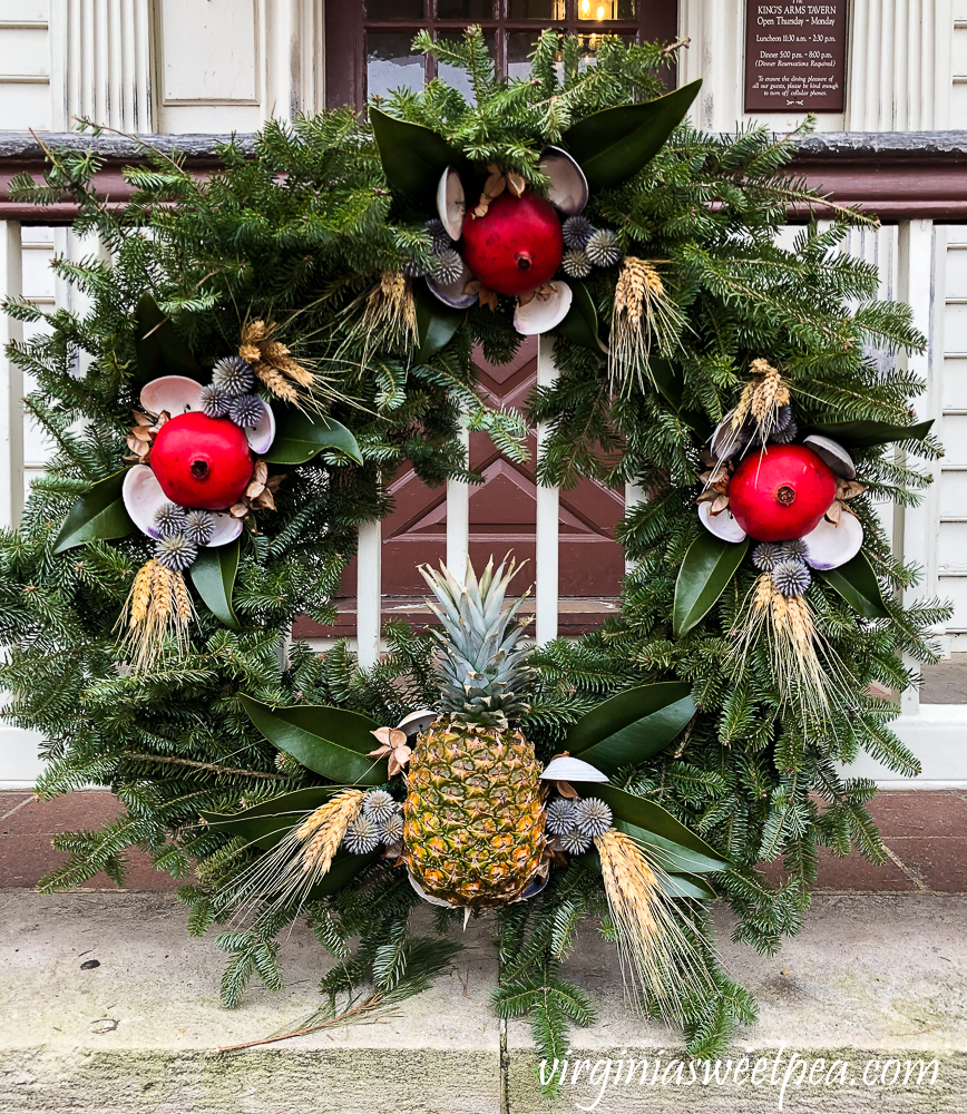 Colonial Williamsburg Christmas Wreath
