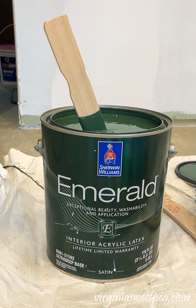 Sherwin Williams Emerald Paint in Rock Garden