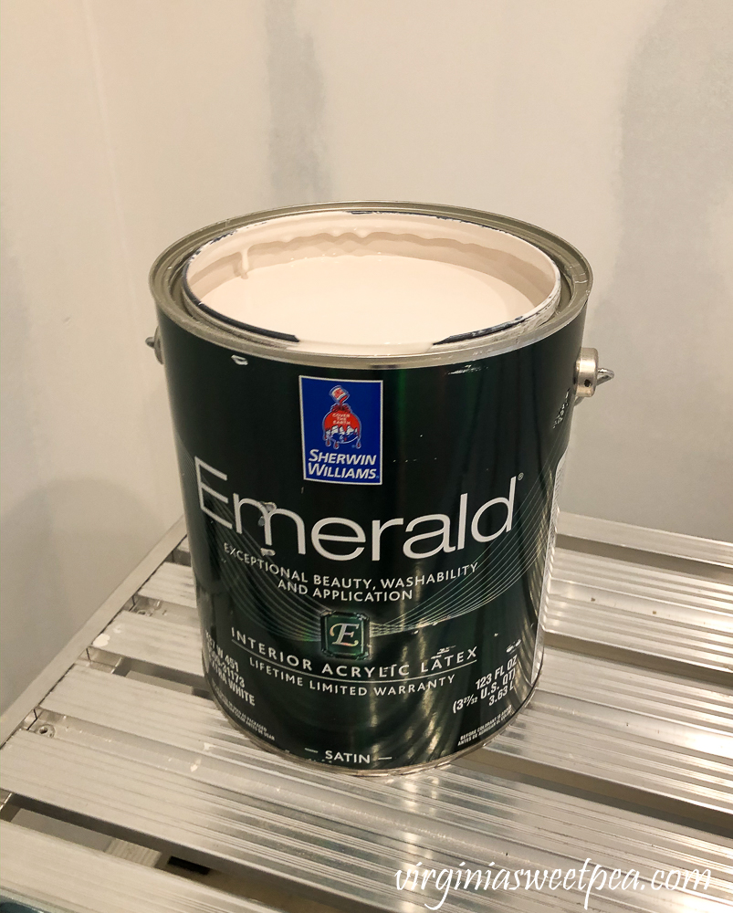 Sherwin Williams Emerald Paint in Cultured Pearl