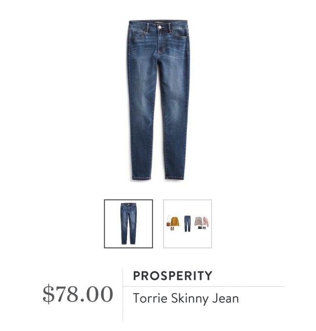 Stitch Fix Prosperity Torrie Skinny Jean
