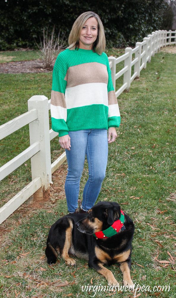 Stitch Fix Review for January 2020 - Katie Sturino Margeaux Balloon Sleeve Pullover