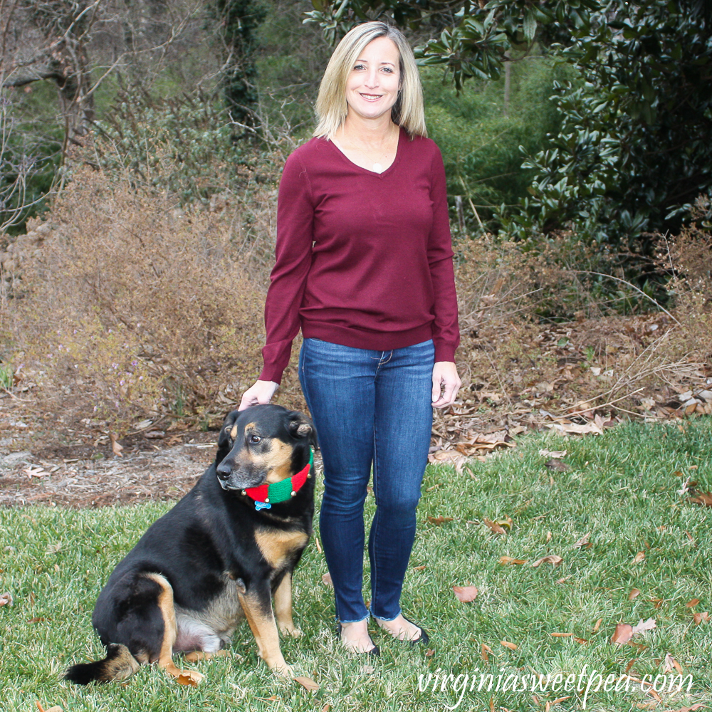Stitch Fix Review for January 2020 - Love Always Mia Back Detail Pullover