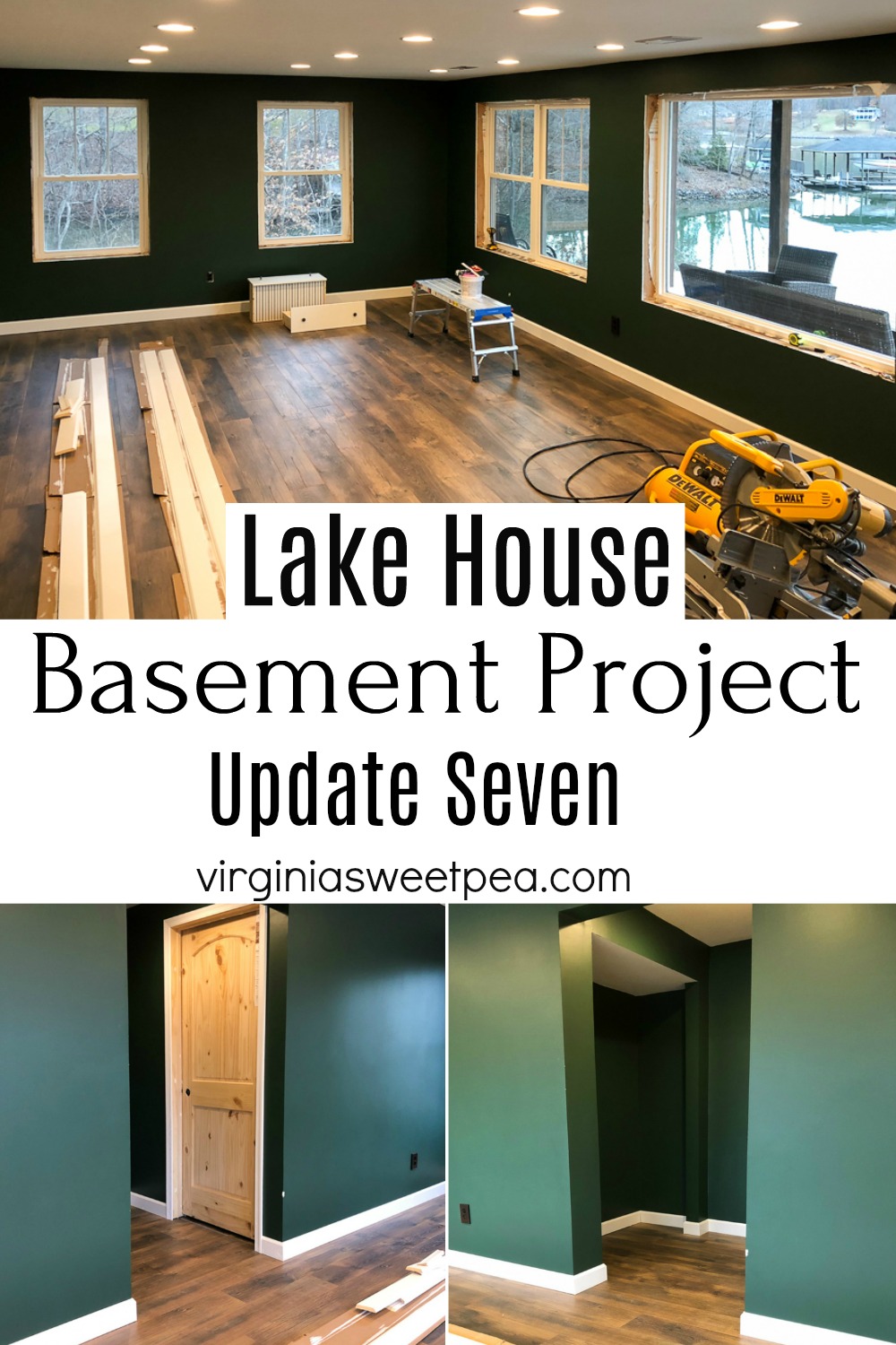 Lake House Basement Project - Update Seven - Doors, Moulding, and Baseboard