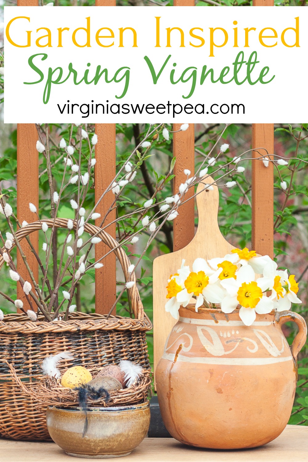 Garden Inspired Spring Sweet Pea