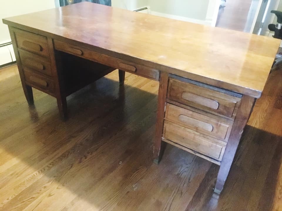 1930s Vintage Office Desk