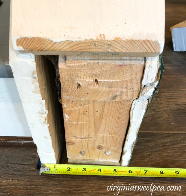 Installing a newel post at the bottom of a set of stairs