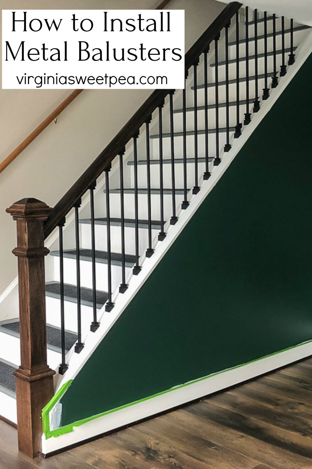 How to Install Metal Balusters