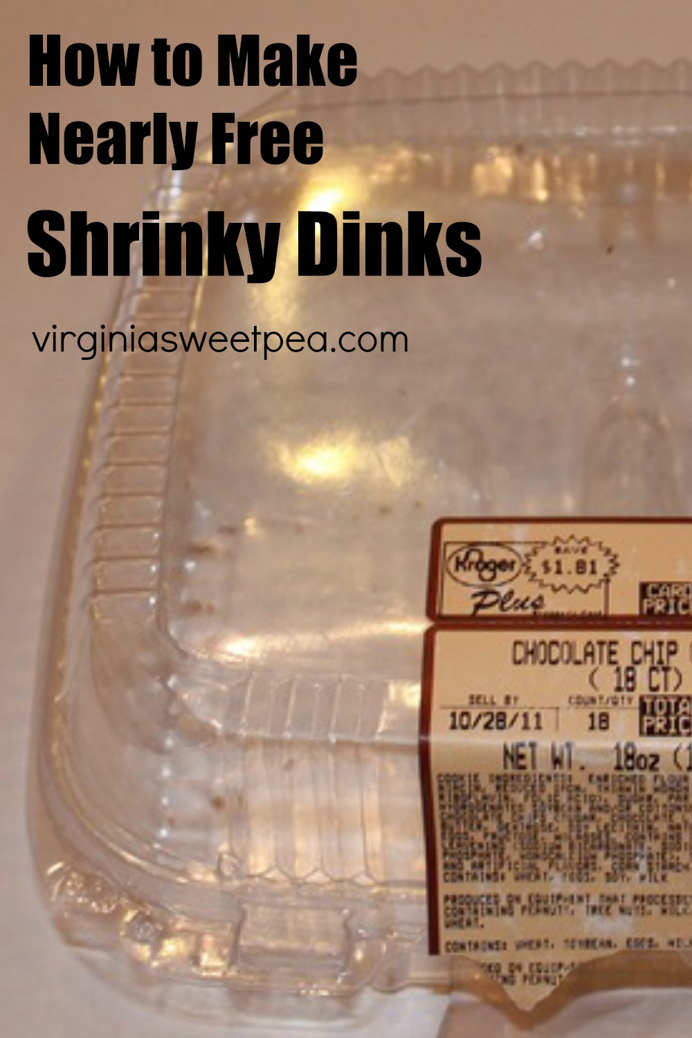 How to make nearly free shrinky dinks