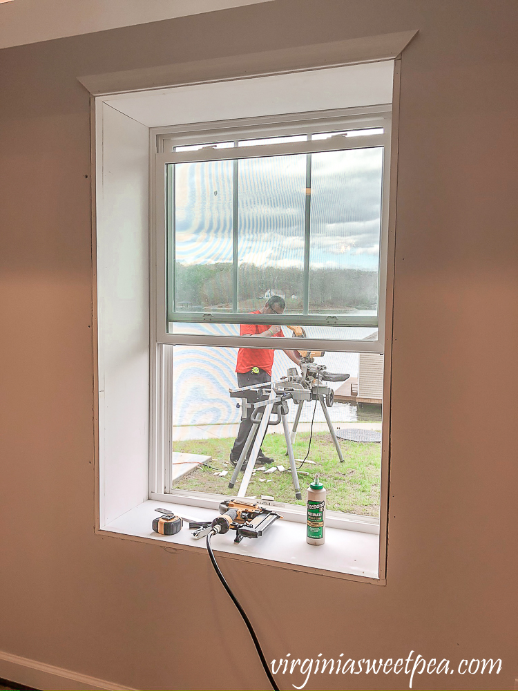 Adding trim to a window