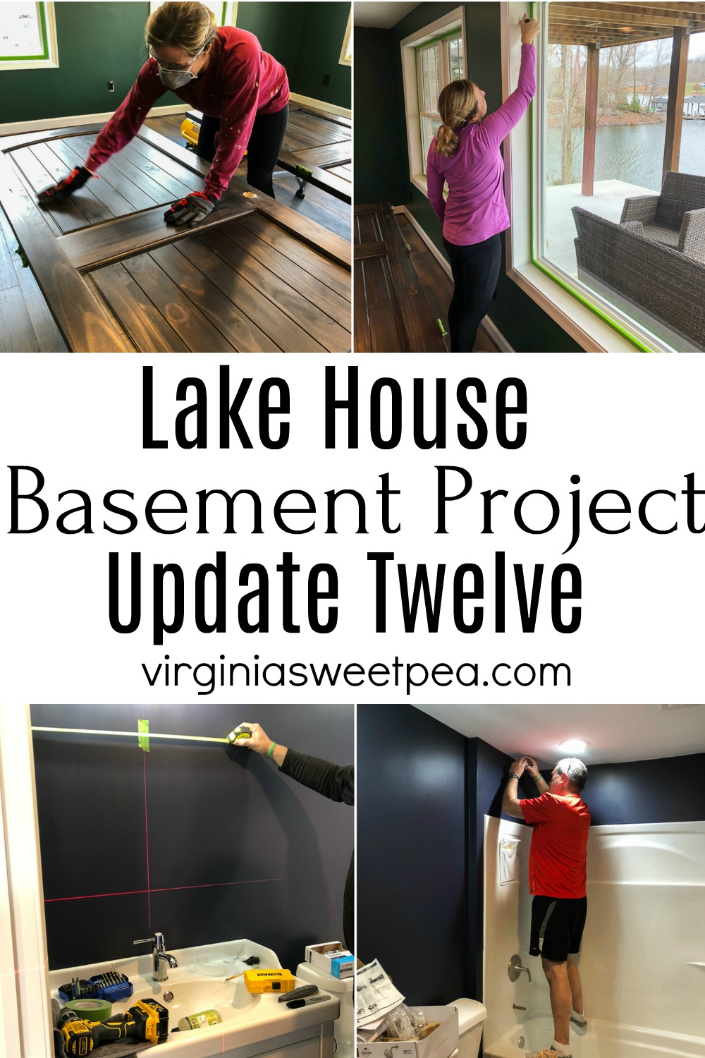 Lake House Basement Project Update Twelve