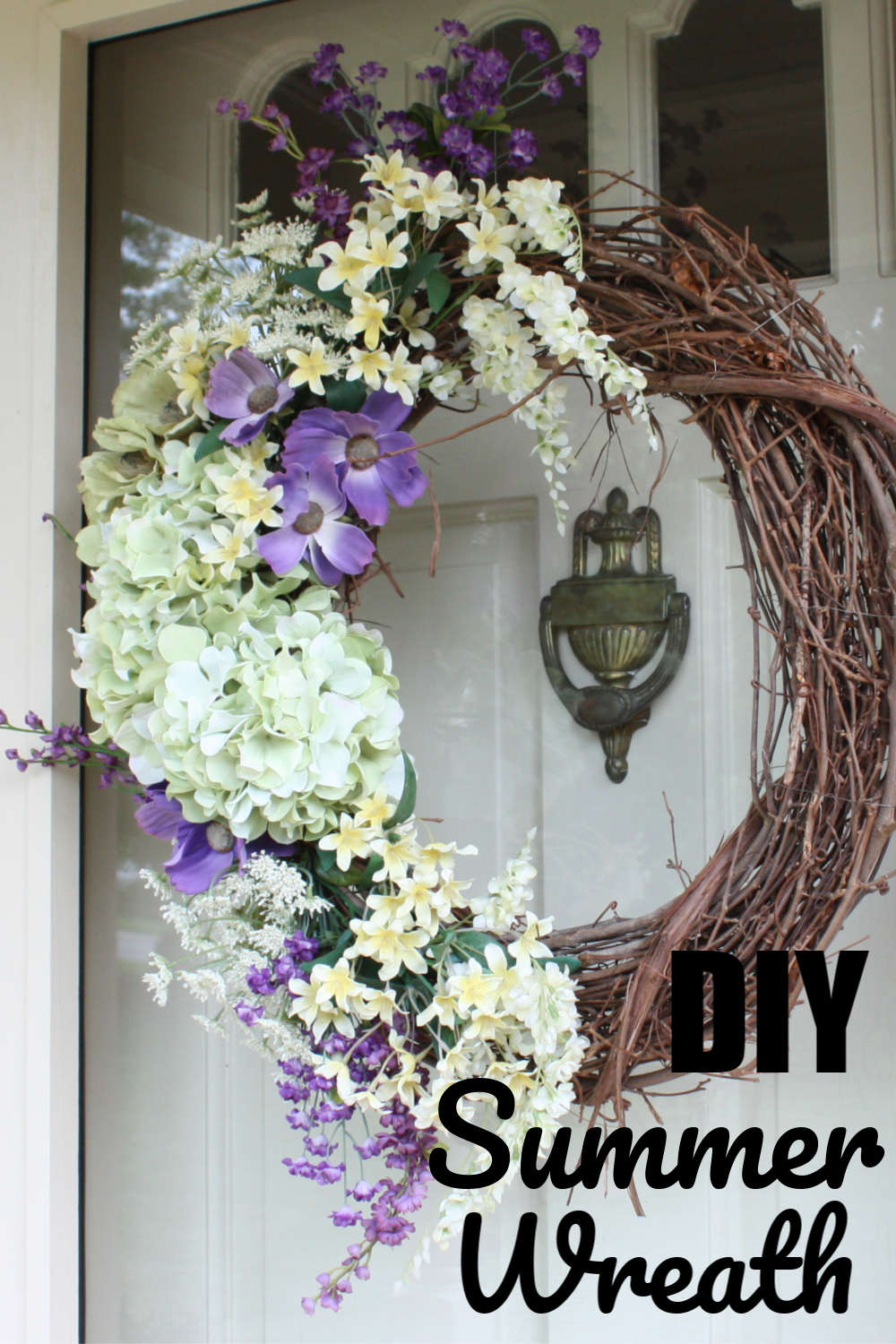 Summer Floral Wreath