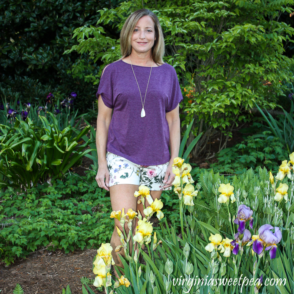 Stitch Fix Review for May 2020 - Level 99 Cindie Linen Printed Short