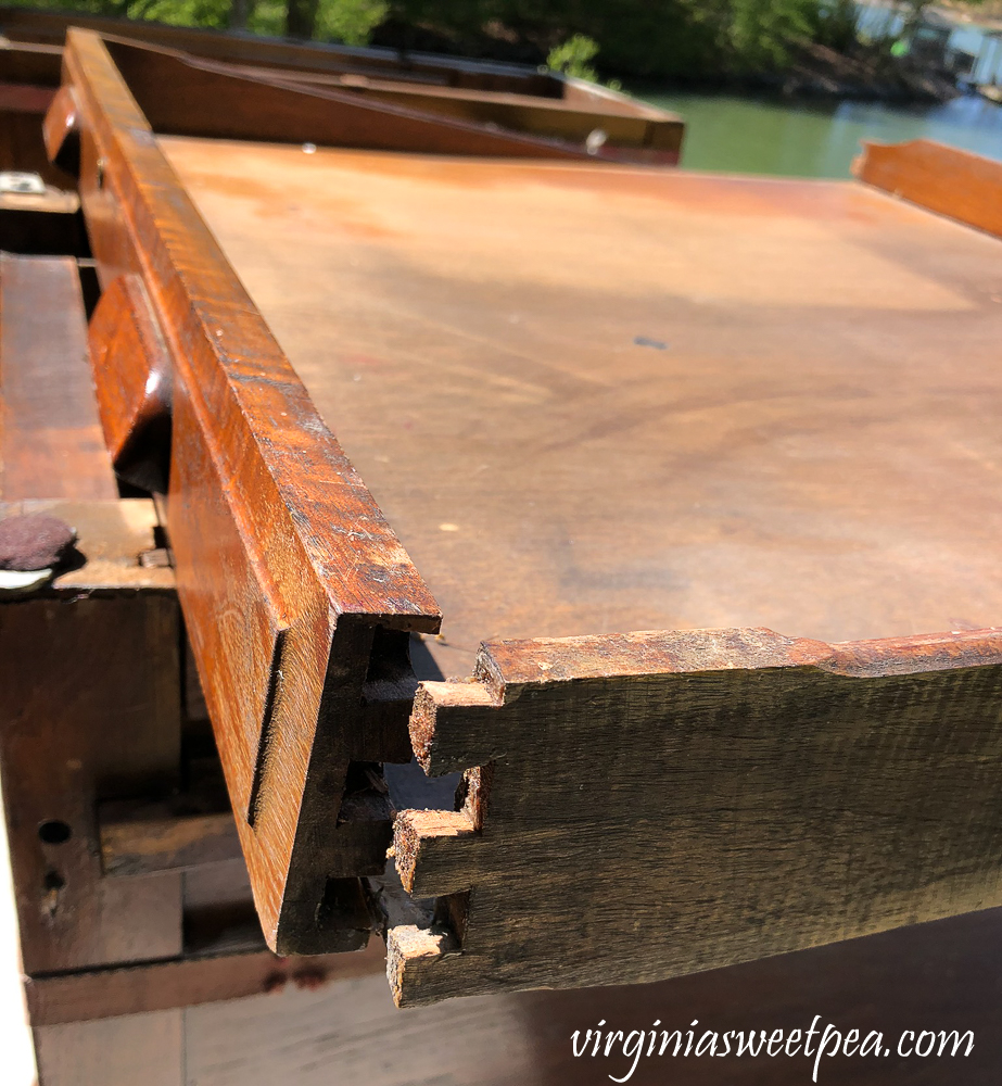 Repairing a Vintage Office Desk