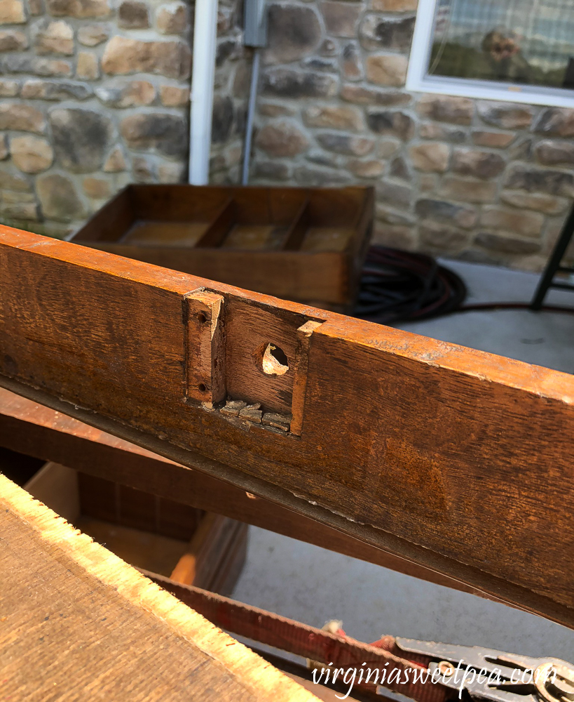 Refinishing a Vintage Office Desk