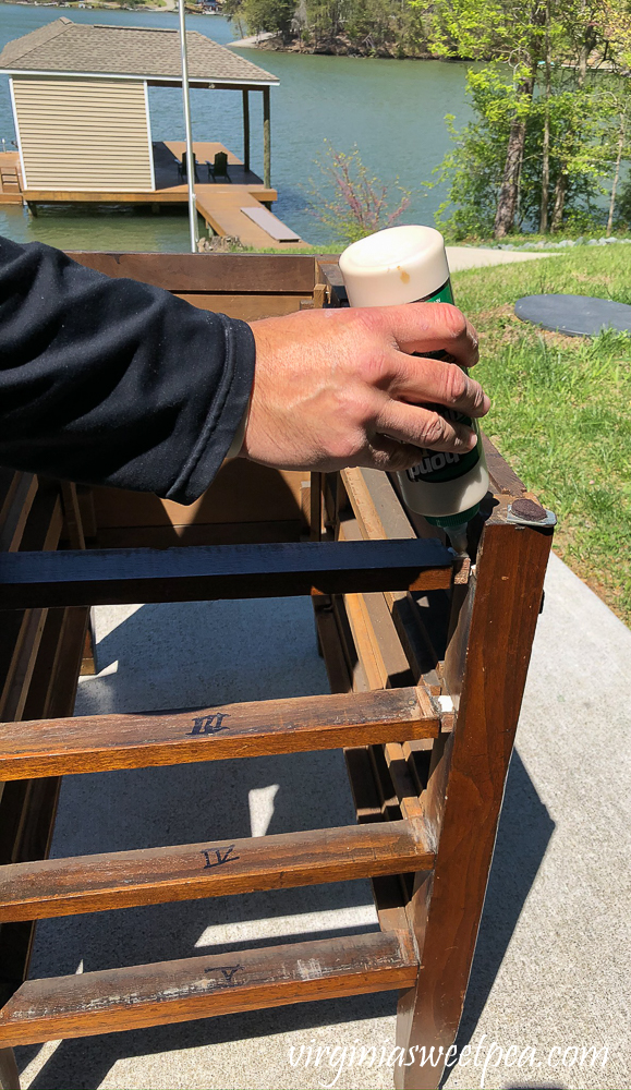 Repairing a Vintage Office Desk