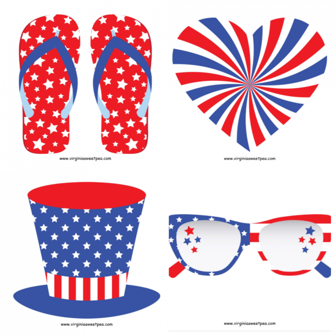 Free 4th of July Printables Sweet Pea