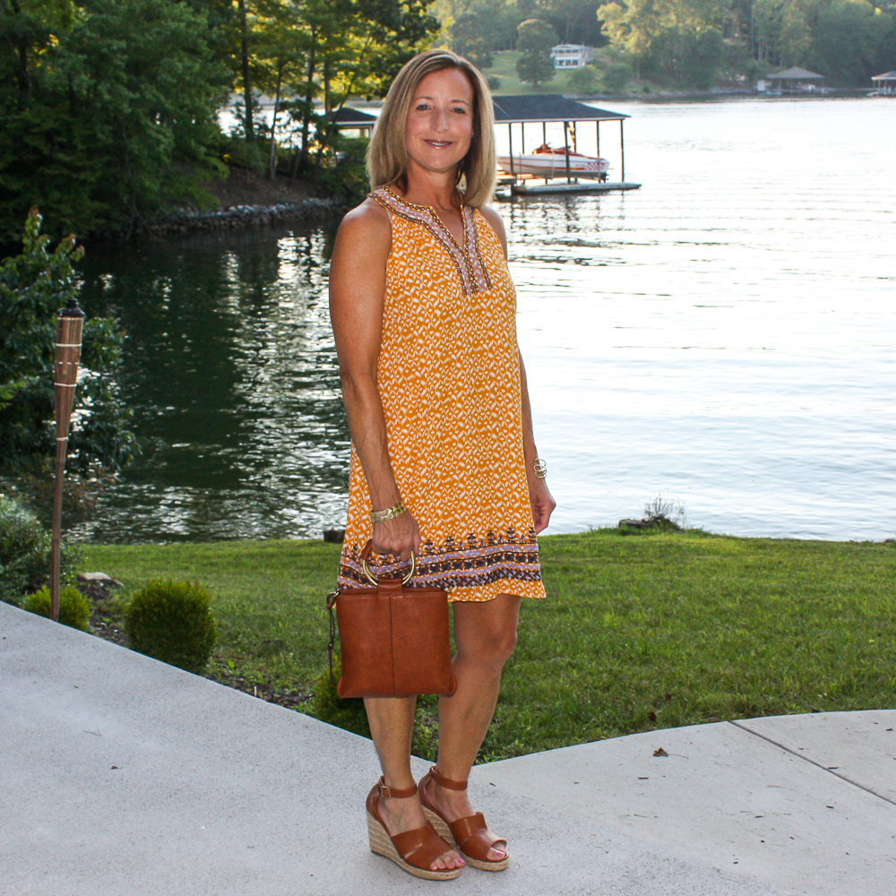 Stitch Fix Review for July 2020 - THML Faye Embroidered Dress