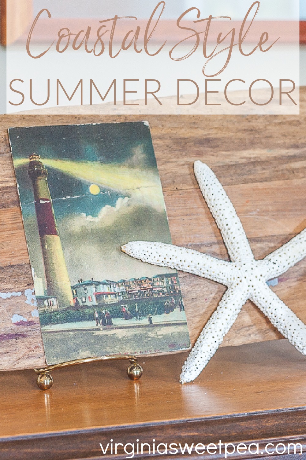 Coastal Style Summer Decor Graphic