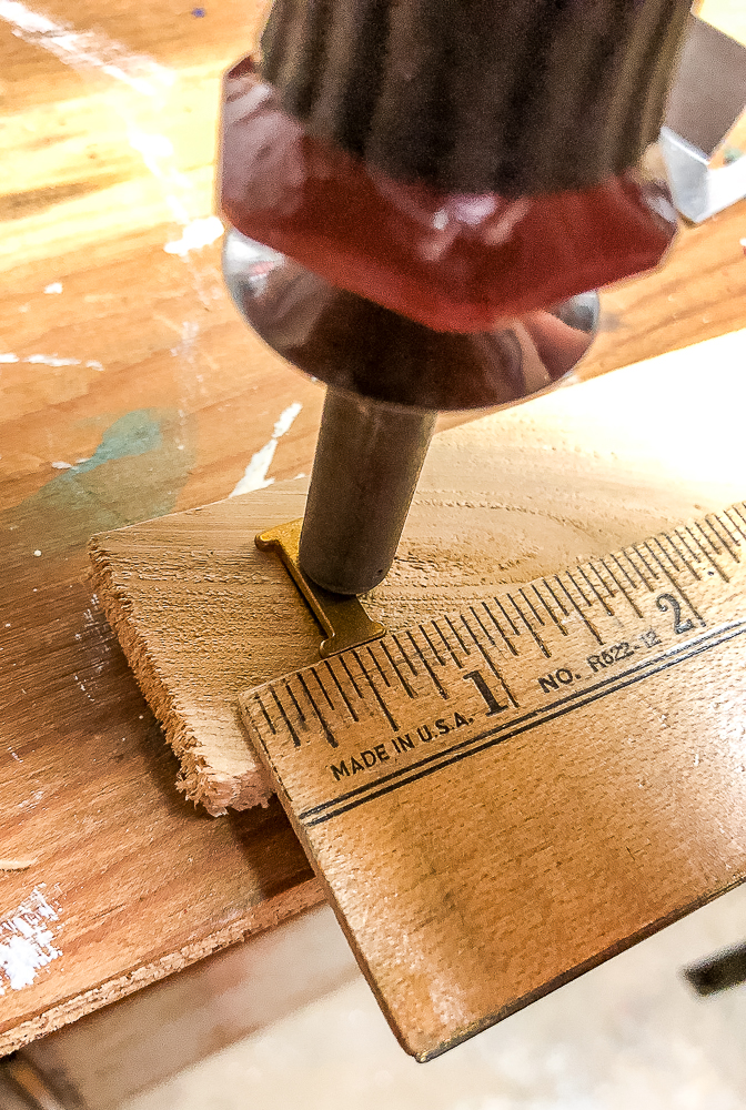 DIY Wood Burned Plant Markers - Sweet Pea