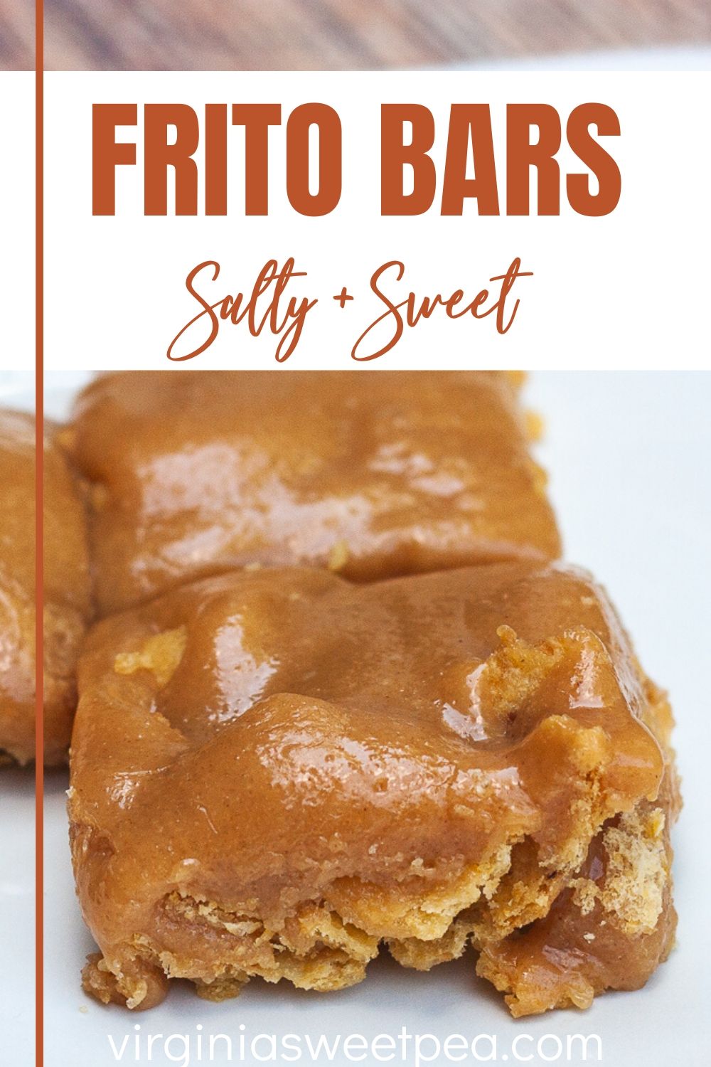 Frito Bars - salty + sweet no-bake bar cookie
