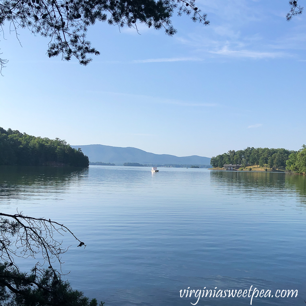 Mountain view at Smith Mountain Lake State Park