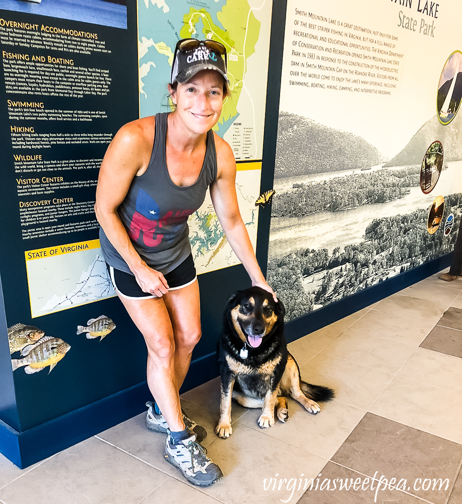 Visitor's center at Smith Mountain Lake State Park