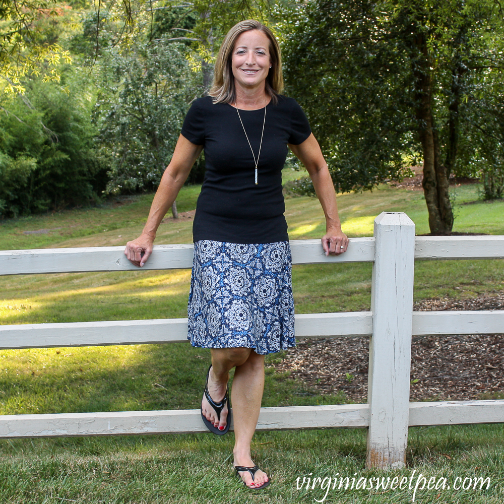 Stitch Fix Review for August 2020 - Max Studio Leta Knit Skirt