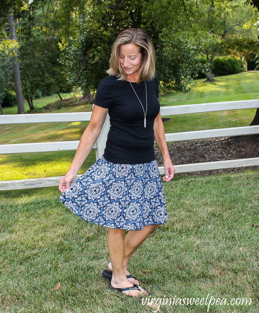 Stitch Fix Review for August 2020 - Max Studio Leta Knit Skirt