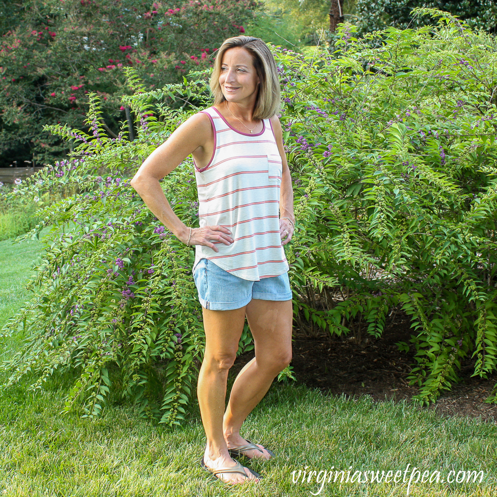 Stitch Fix Mix by 41 Hawthorn Egan One Pocket Knit Top