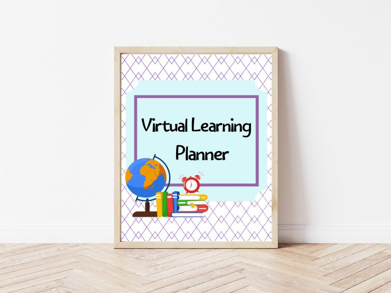Tips for Virtual Learning Success + Free Printables! - Sweet Pea
