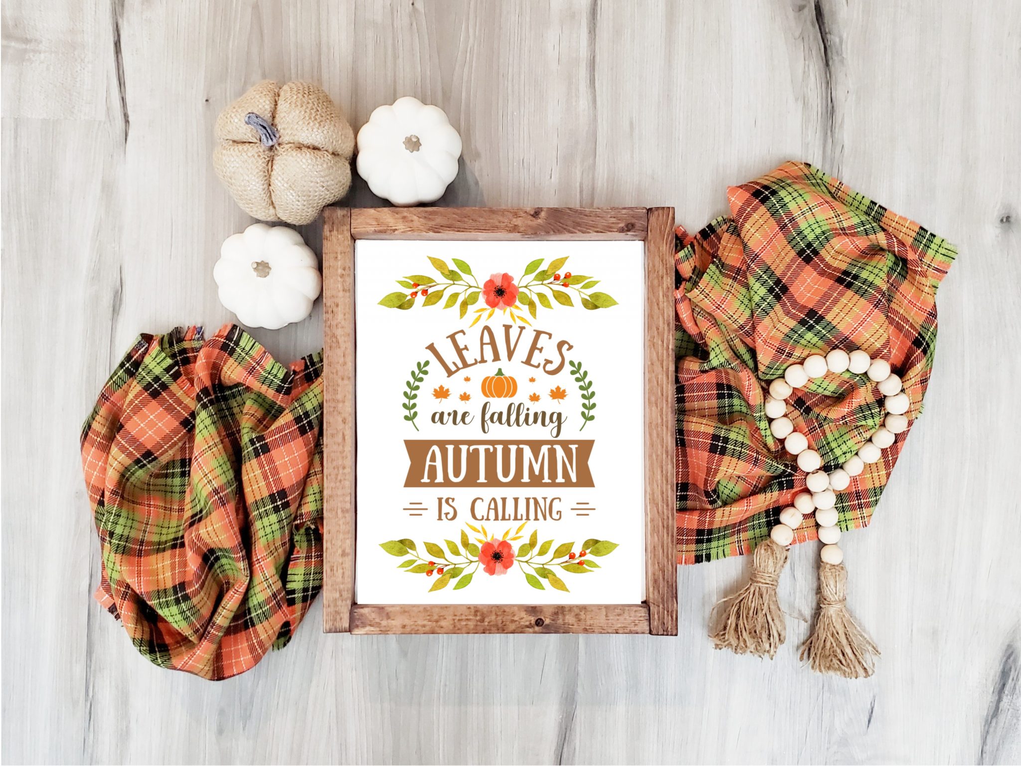 Leaves are Falling Autumn is Calling Free Printable