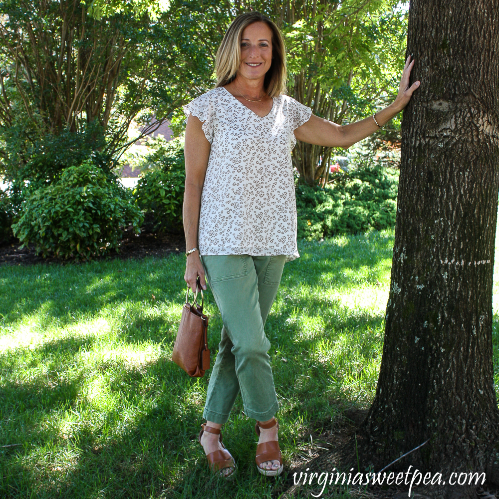 Stitch Fix Papermoon Simone Flutter Sleeve Blouse