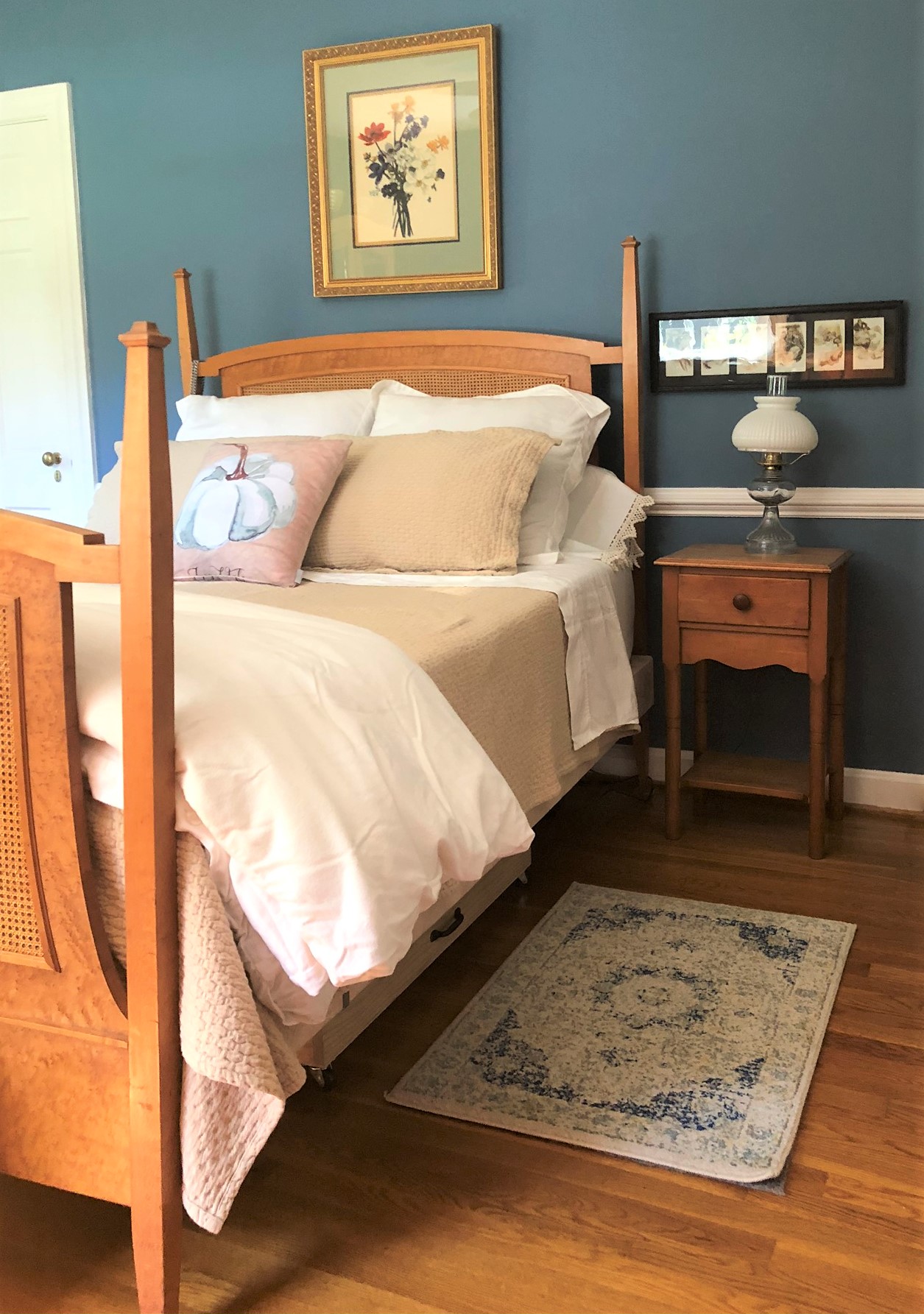 Master Bedroom with Birdseye maple Furniture