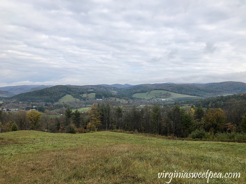 Fall summit view Mt. Peg