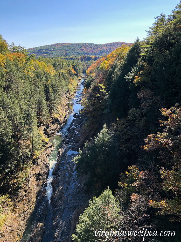 Quechee Gorge in Quechee, Vermont