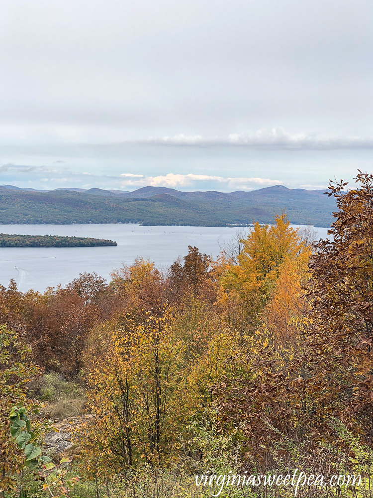 View of Lake George from Pilot Mountain