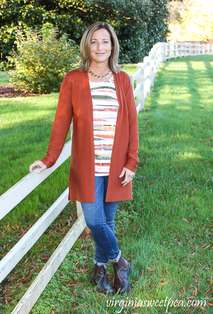 Stitch Fix Love Ellie Nalani Ribbed Cardigan