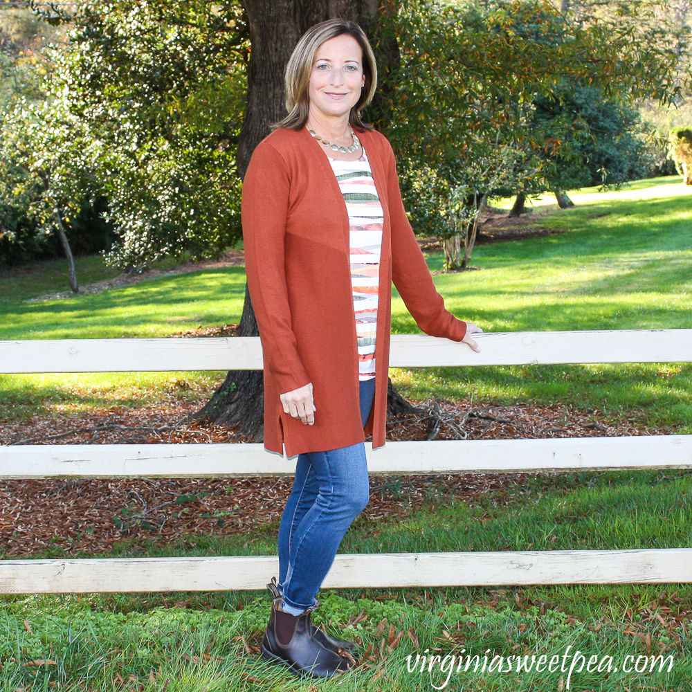 Stitch Fix Love Ellie Nalani Ribbed Cardigan