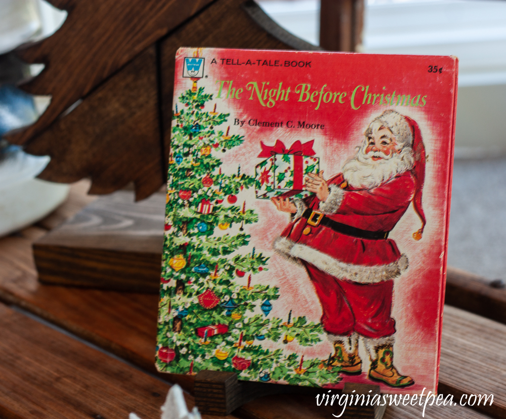 1970s A Tell-A-Tale The Night Before Christmas book