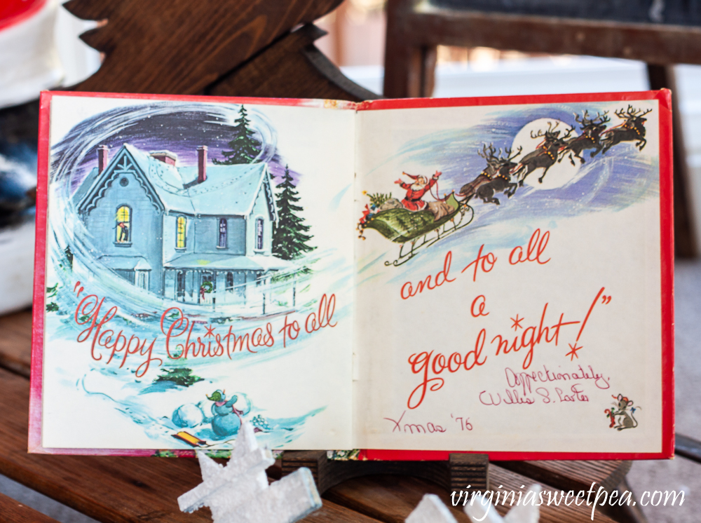 1970s A Tell-A-Tale The Night Before Christmas book