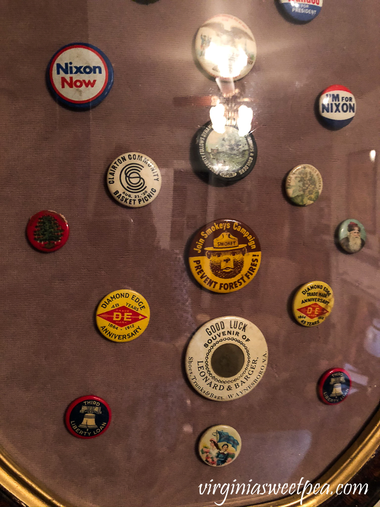 Framed Vintage Buttons