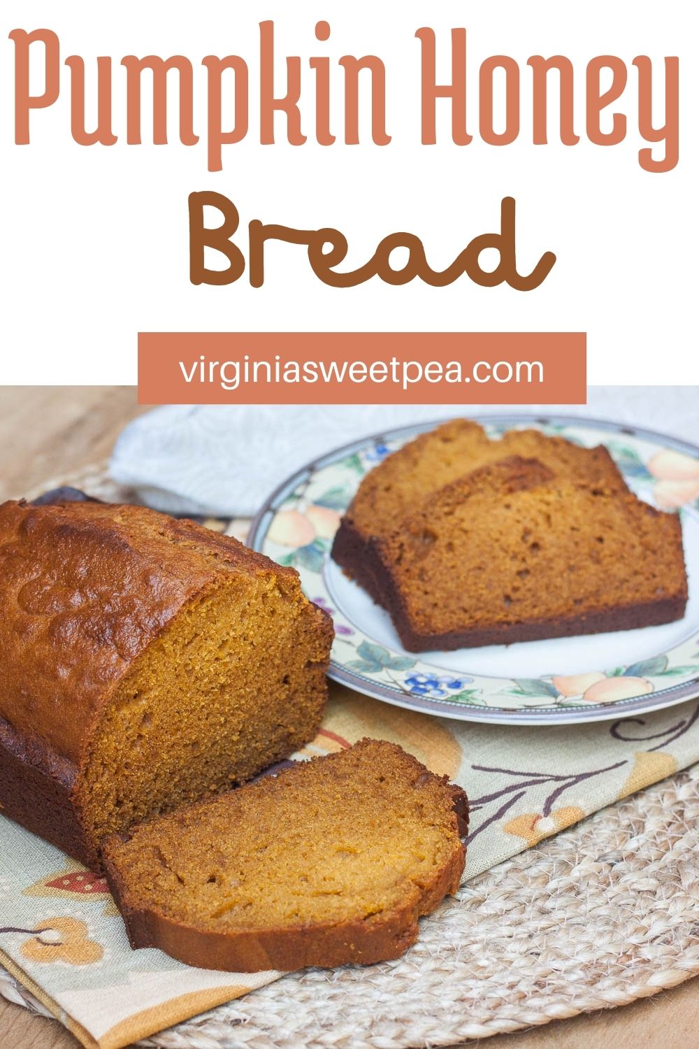 Pumpkin Honey Beer Bread Sweet Pea