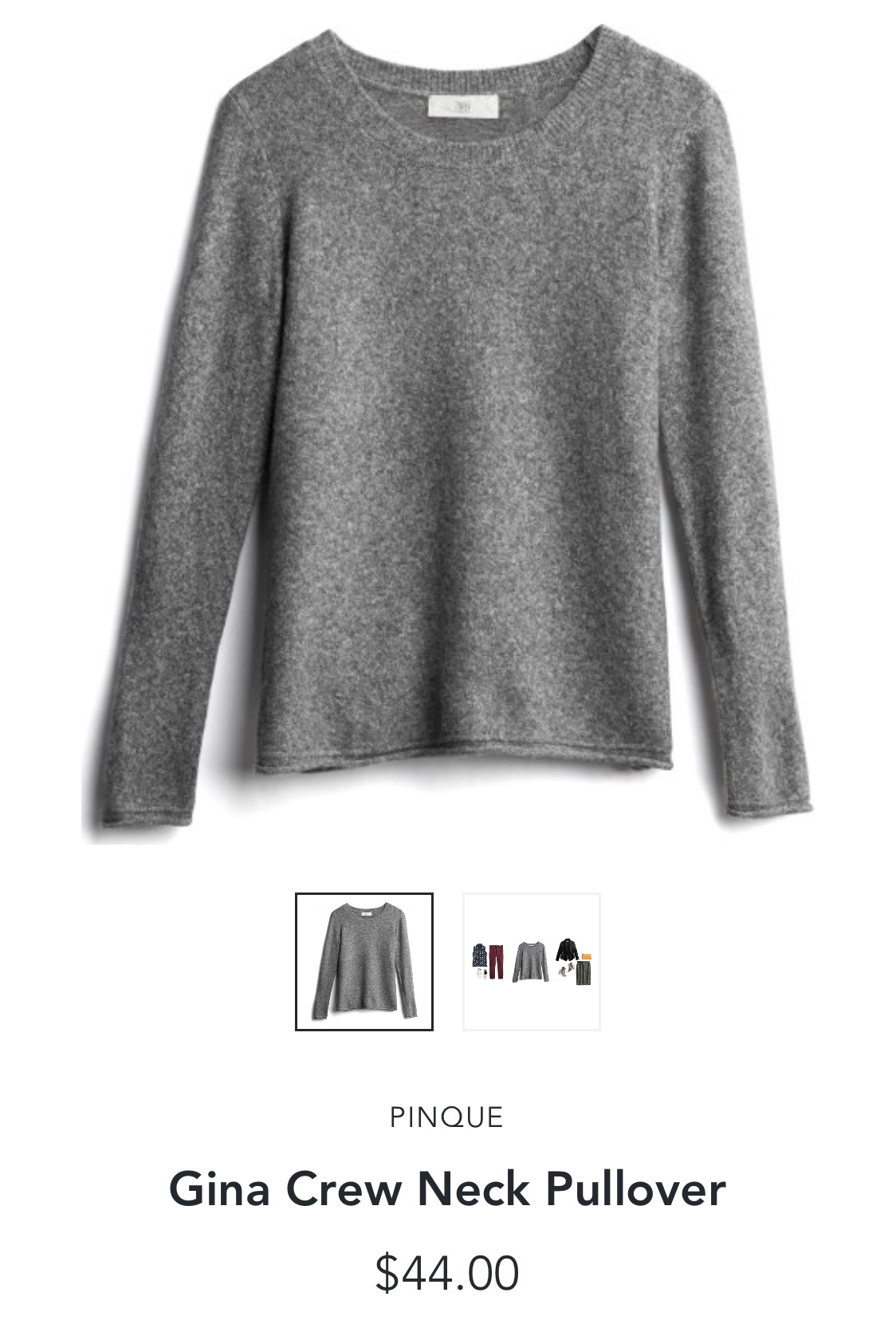 Stitch Fix Pinque gina Crew Neck Pullover