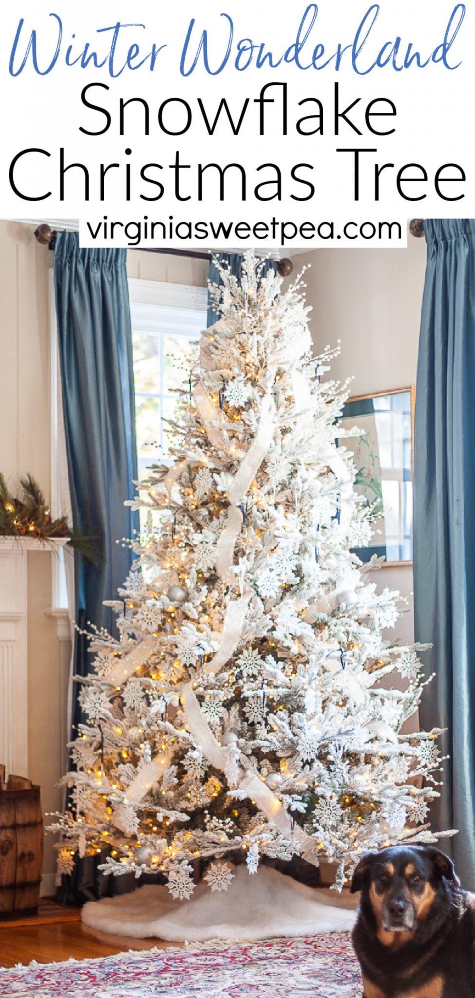 Winter Wonderland Snowflake Christmas Tree