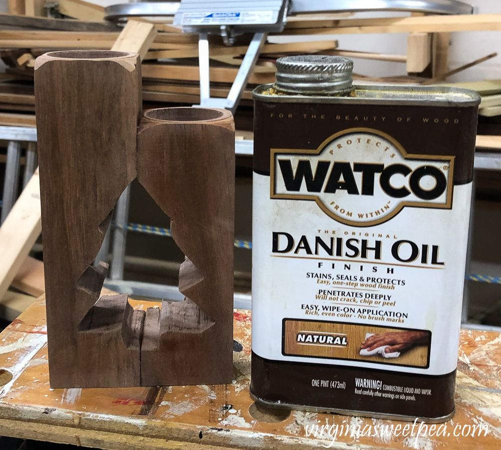 Using Watco Danish Oil to stain and seal