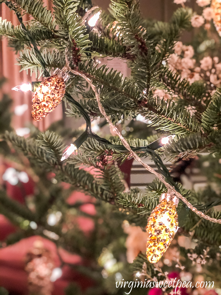 Christmas tree in the Woodstock Inn, Woodstock, Vermont