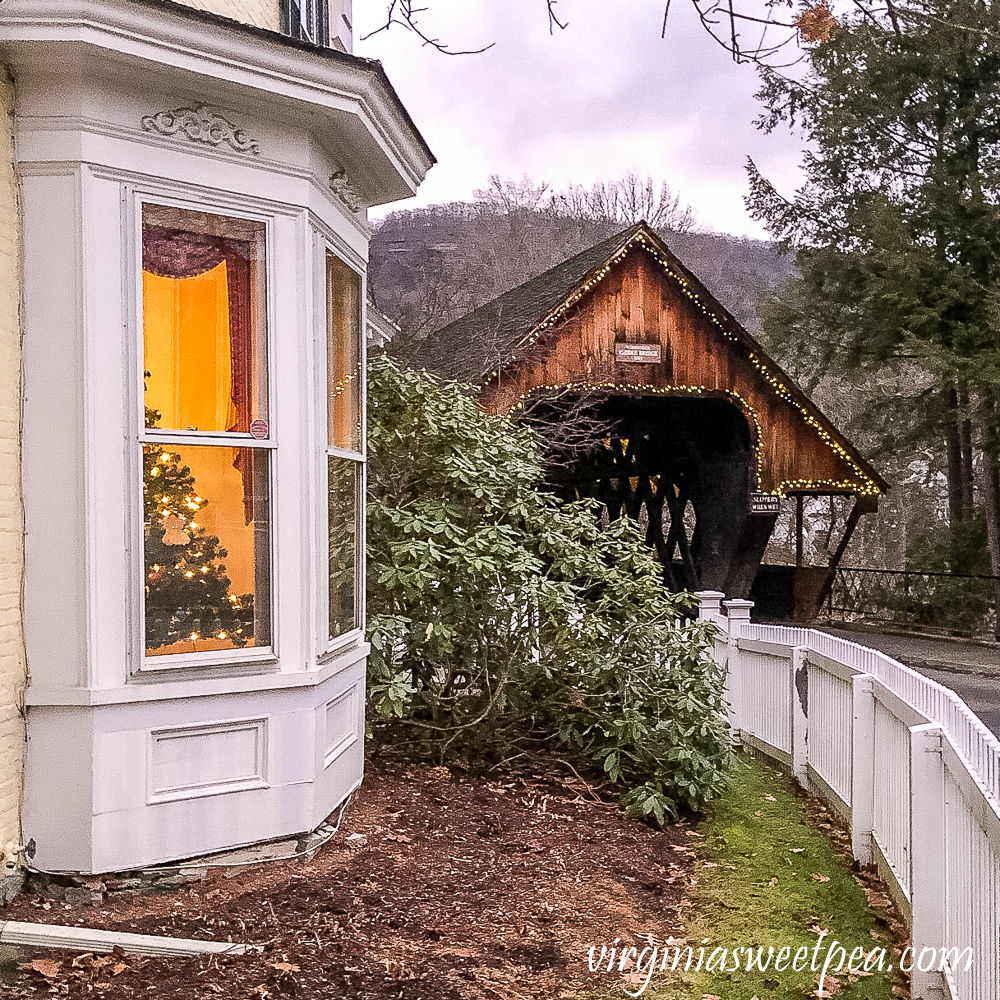 Middle Covered Bridge in Woodstock, Vermont