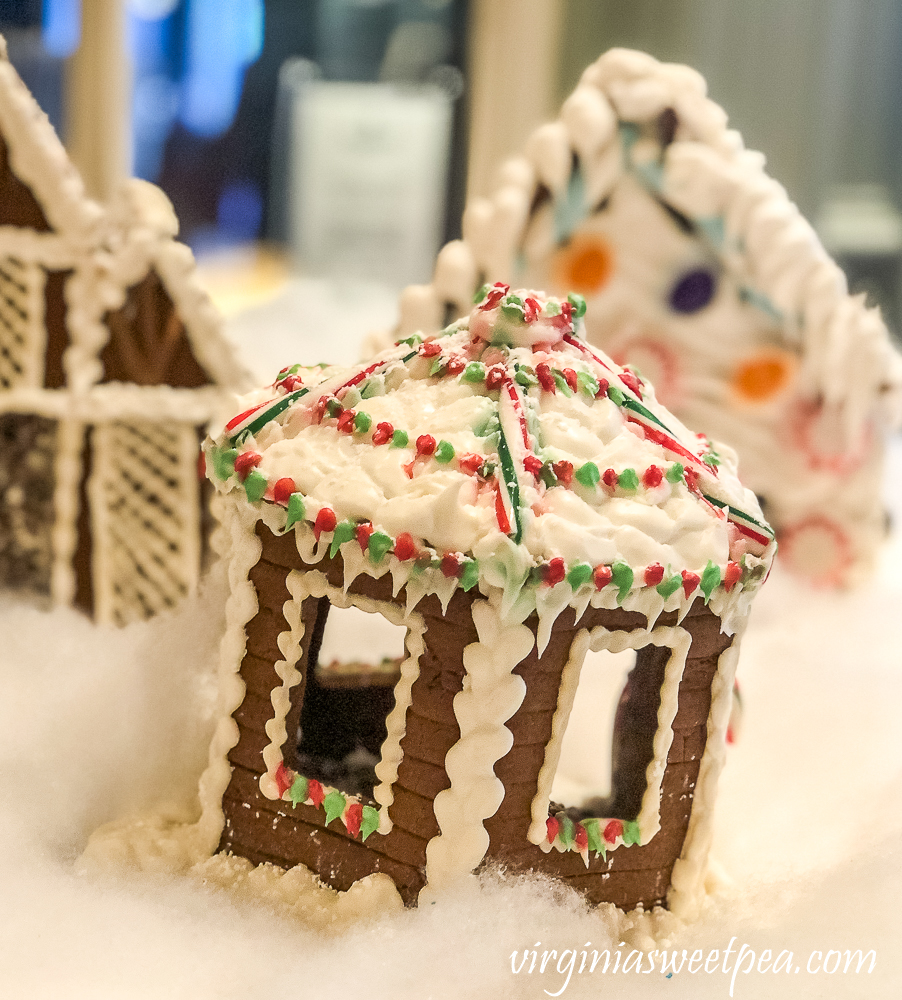 Gingerbread Village at the Woodstock Inn in Woodstock, Vermont